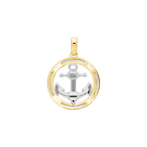 Pendente Oro Uomo Oro Bicolore - Ciondoli Uomo | Stroili
