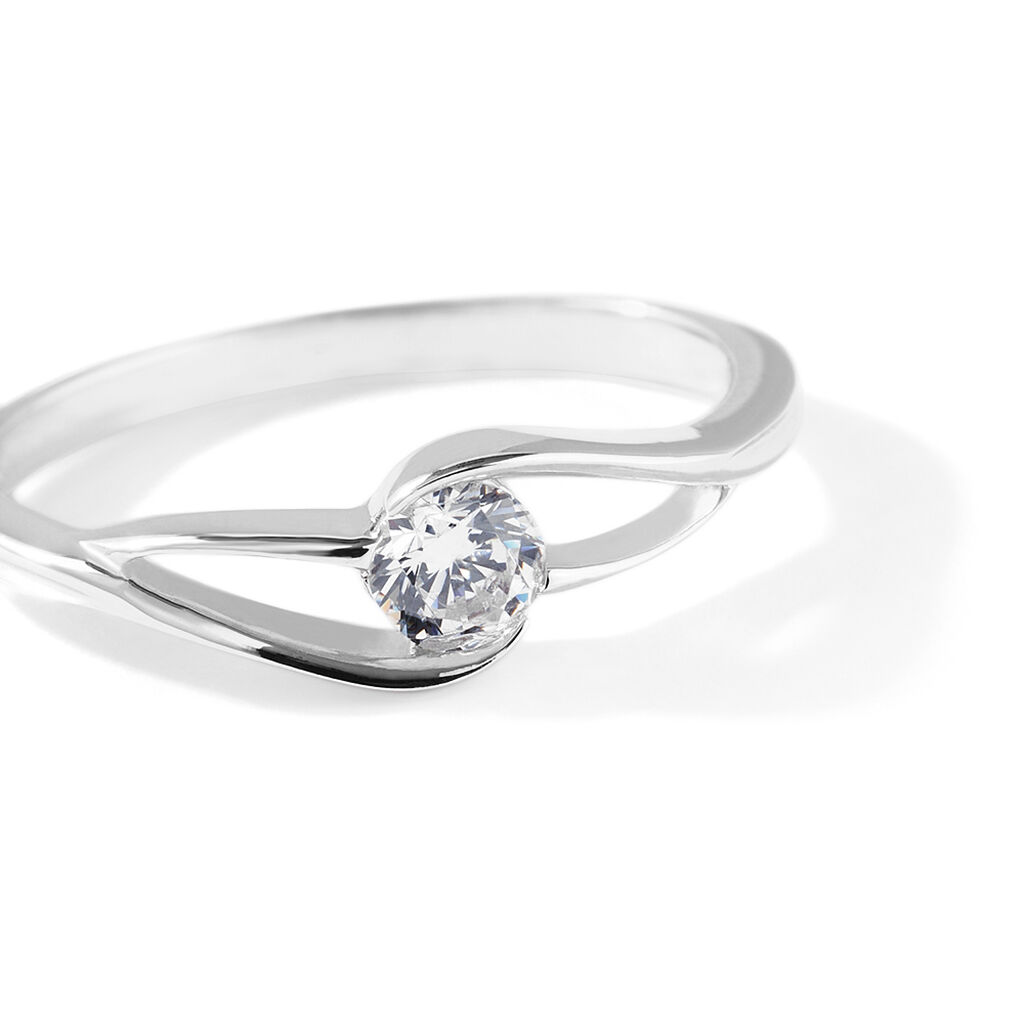 Anello Fantasia Silver Elegance Argento Rodiato Cubic Zirconia - Anelli con Pietre Donna | Stroili