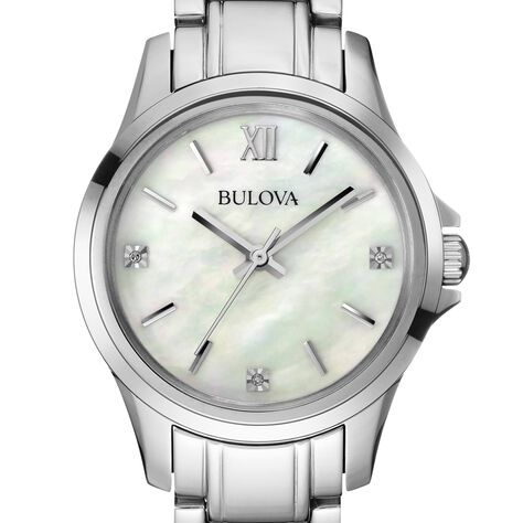 Orologio Al Quarzo Bulova Classic Diamonds 96p152 - Orologi solo Tempo Donna | Stroili