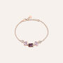 Bracciale Violet Ottone Rosa Cristallo