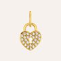 Pendente Po&egrave;me Oro Giallo Cubic Zirconia