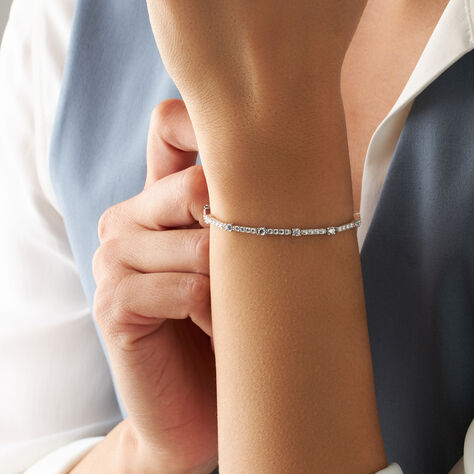 Bracciale Tennis Silver Elegance Argento Rodiato Cubic Zirconia - Bracciali Tennis Donna | Stroili