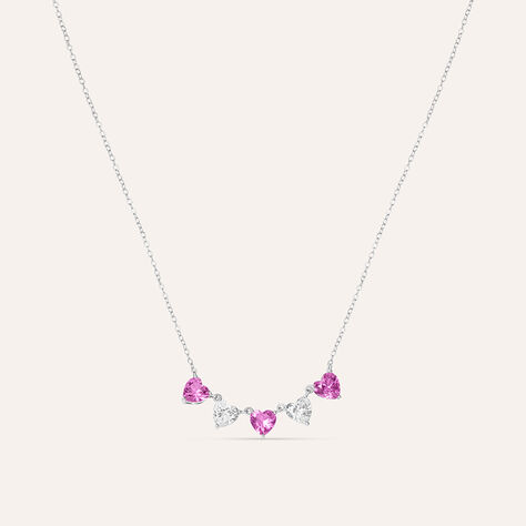 Collana Con Ciondolo Goccia D'acqua In Argento Sterling 925 - Foto 6