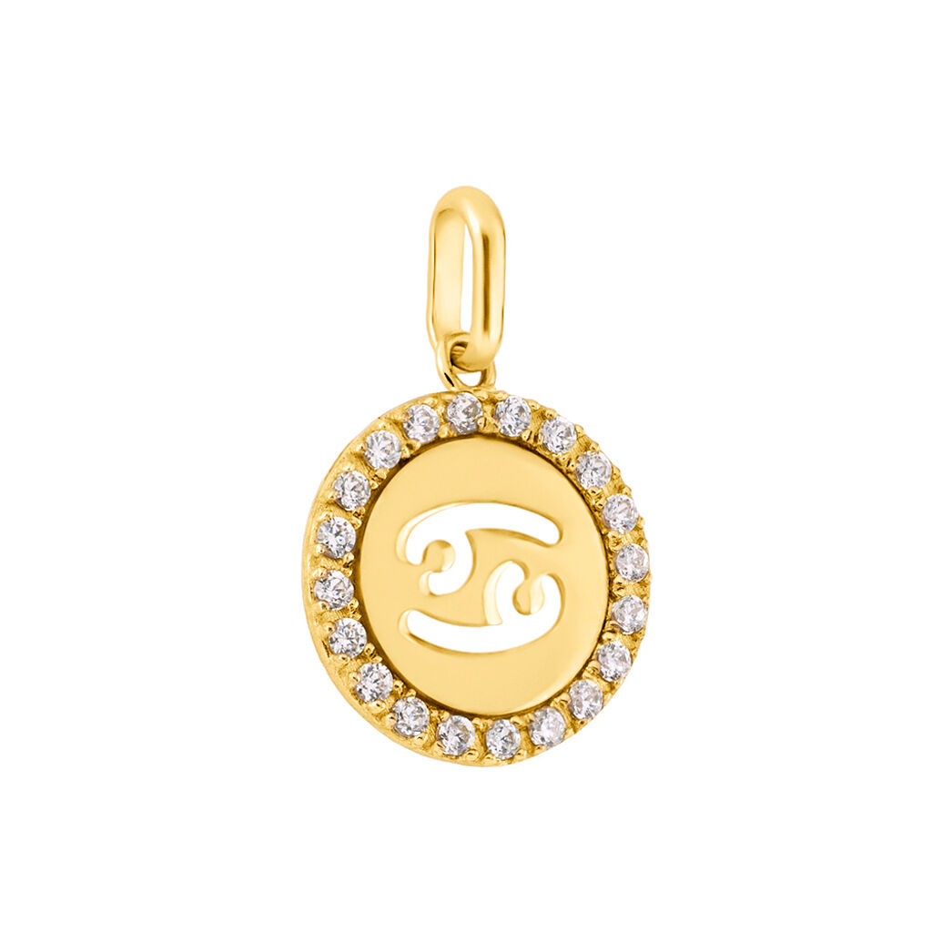 Pendente Poème Oro Giallo Cubic Zirconia - Ciondoli Donna | Stroili