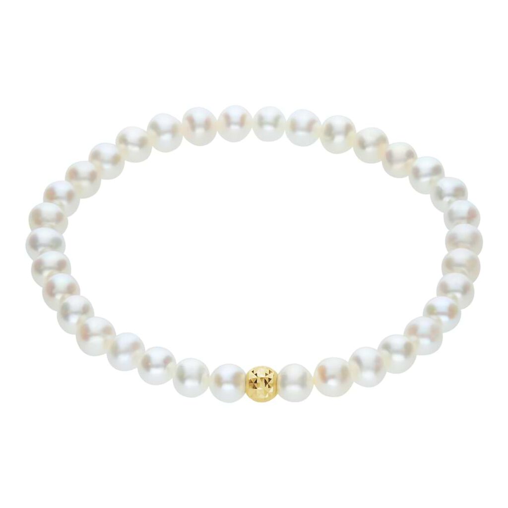 Bracciale Mon Petit Oro Giallo Perla D'Acqua Dolce - Bracciali Bambino | Stroili
