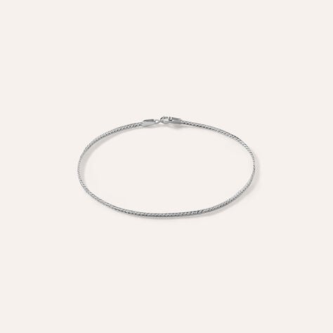 Bracciale Catena Colette Oro Bianco - Bracciali Donna | Stroili