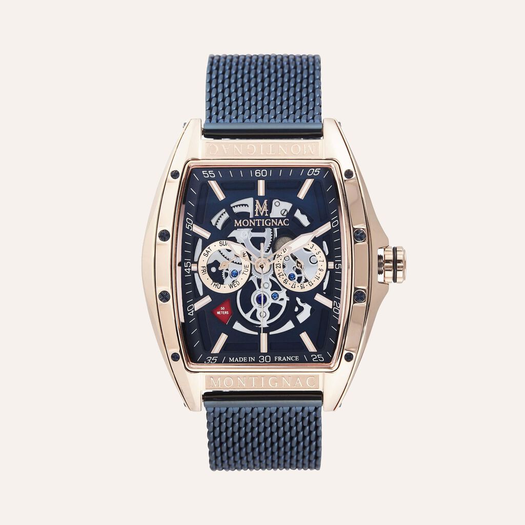 Orologio Al Quarzo Montignac Tonneau Mow701