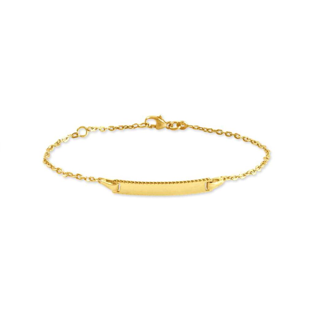 Bracciale bambino in oro giallo - Bracciali con Incisione  | Stroili