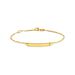 Bracciale bambino in oro giallo - Bracciali con Incisione  | Stroili