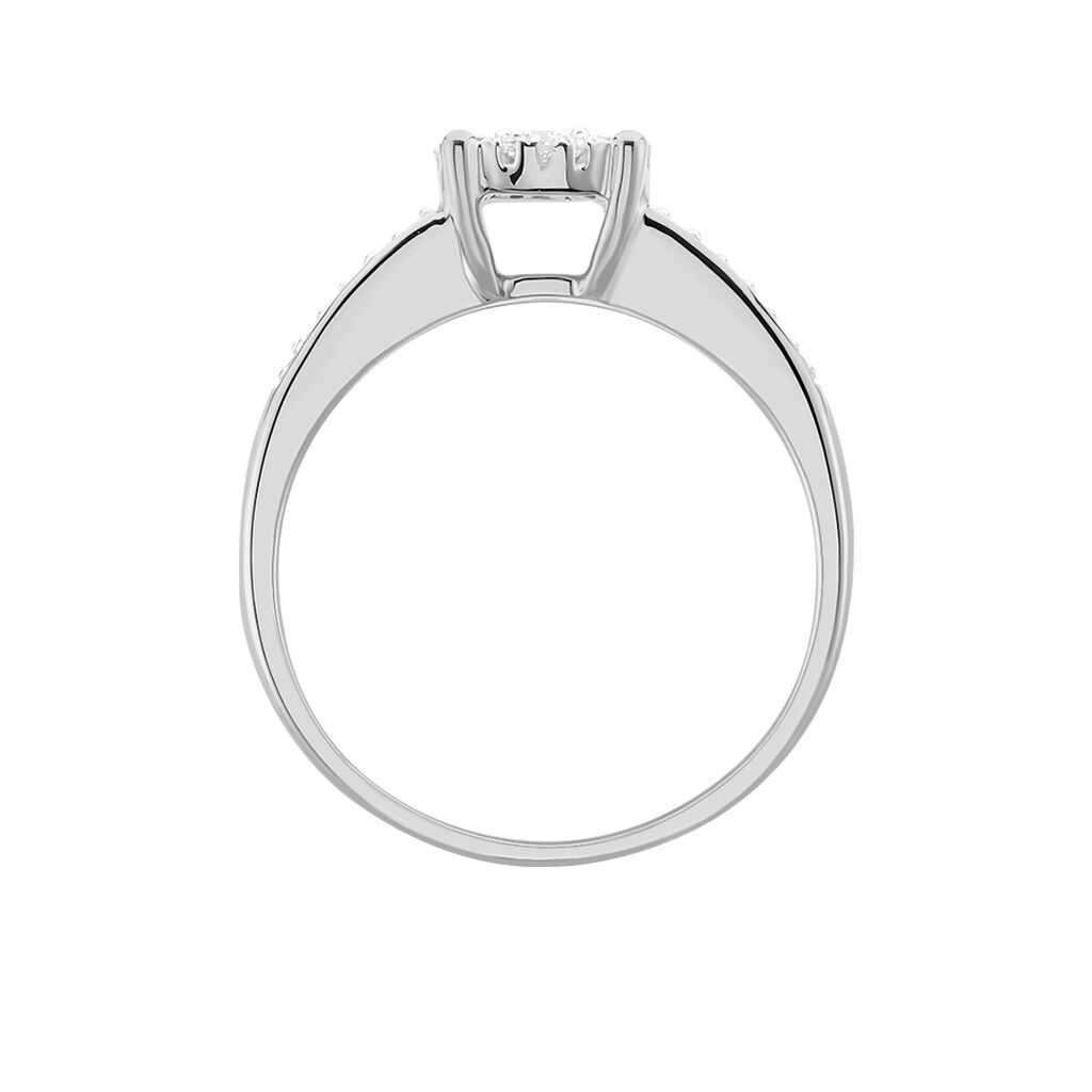 Anello Solitario Sophia Oro Bianco Diamante - Anelli con Pietre Donna | Stroili