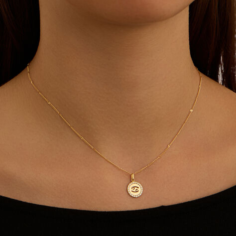 Pendente Poème Oro Giallo Cubic Zirconia - Ciondoli Donna | Stroili