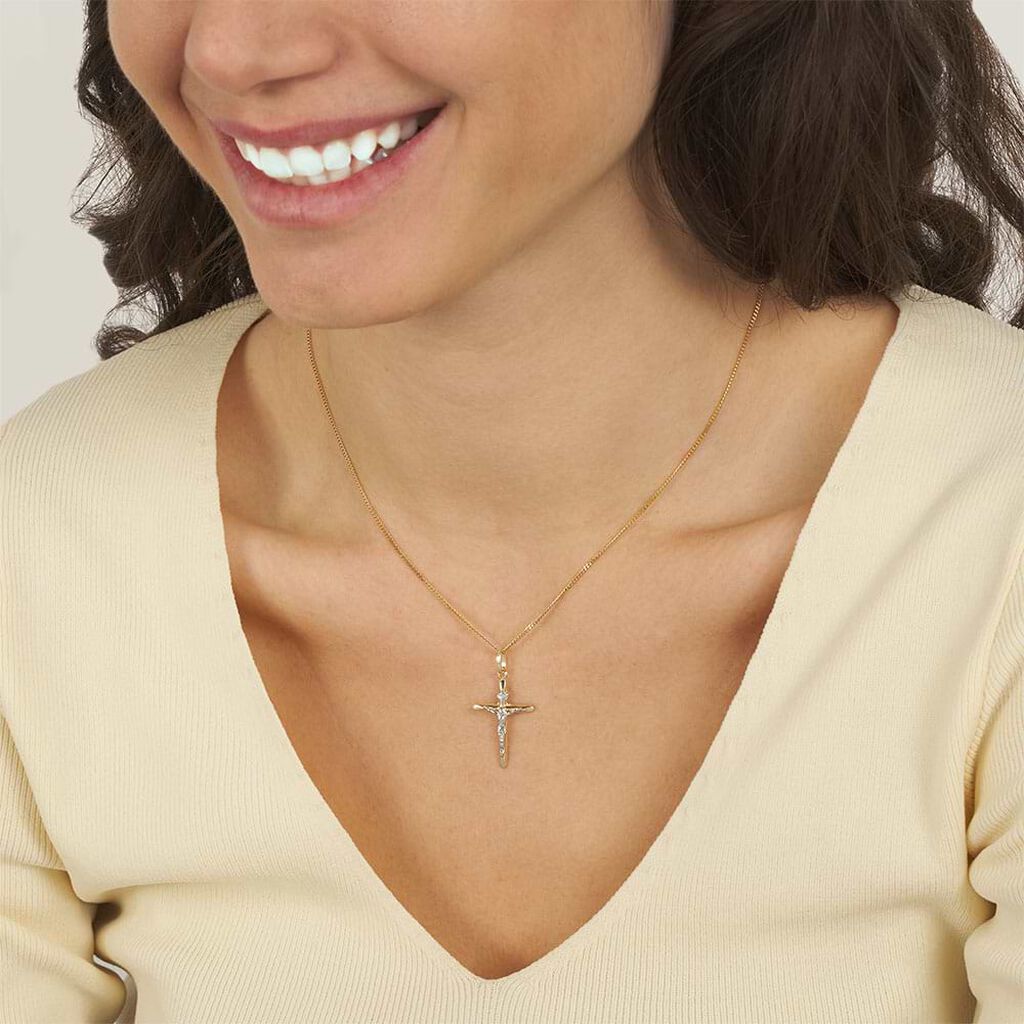 Pendente Holy Oro Bicolore - Ciondoli Unisex | Stroili