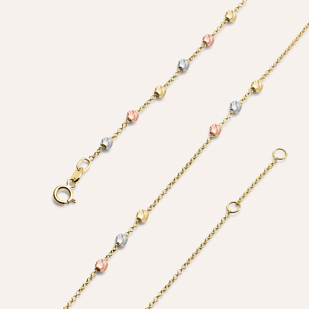 Bracciale Golden Lover Oro Tricolore - Bracciali Donna | Stroili