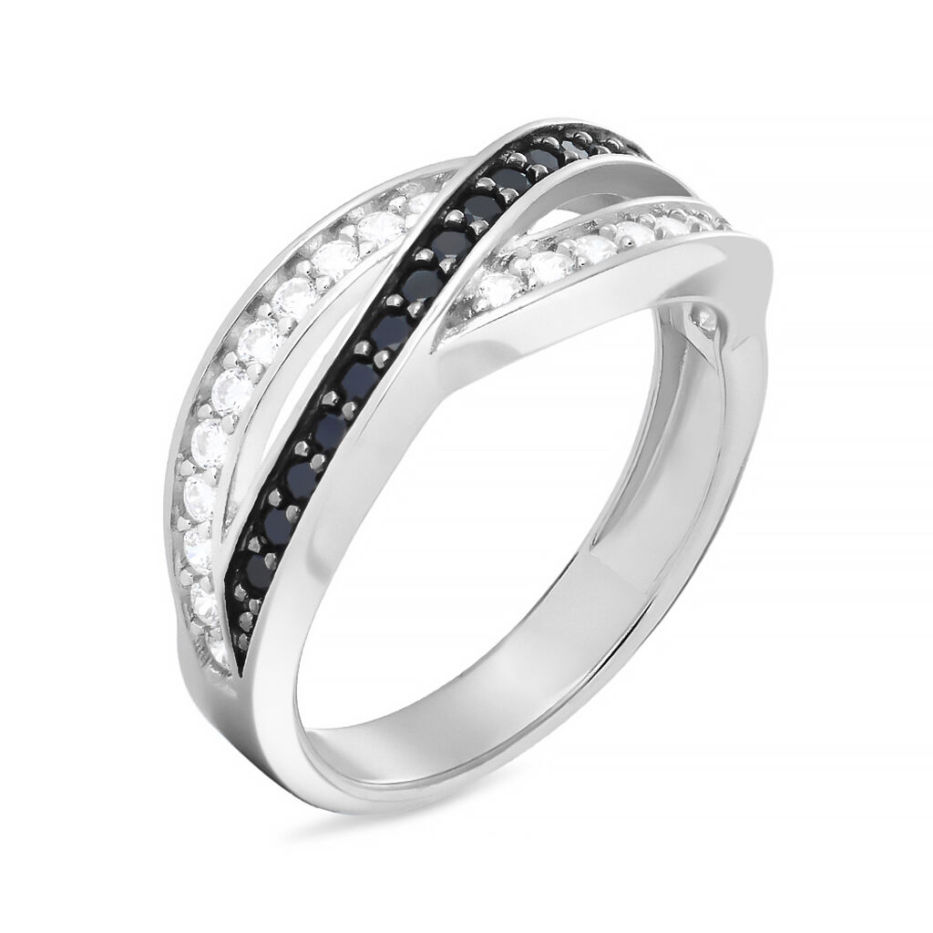 Anello Fantasia Silver Shine Argento Rodiato Cubic Zirconia - Anelli con Pietre Donna | Stroili