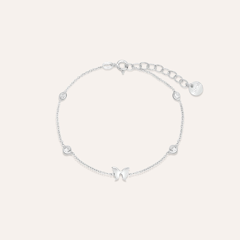 Bracciale Silver Elegance Argento Rodiato Cubic Zirconia