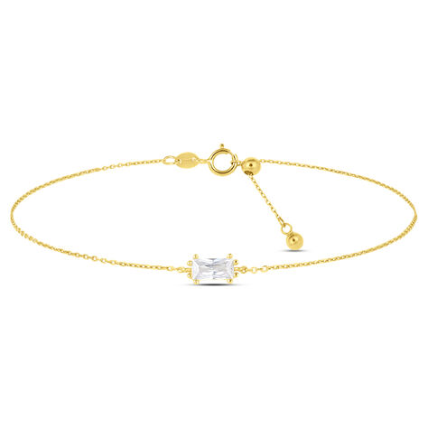 Bracciale Punto Luce Claire Oro Giallo E Cubic Zirconia - Bracciali Amicizia Donna | Stroili