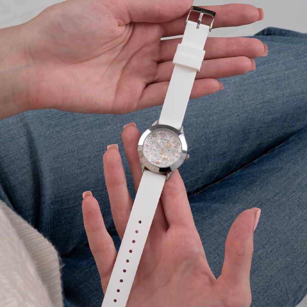 Orologio Al Quarzo Guess Pearl Gw0381l1 - Orologi solo Tempo Donna | Stroili