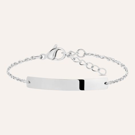 Bracciale Con Targhetta Moonlight Acciaio - Bracciali con Incisione Donna | Stroili