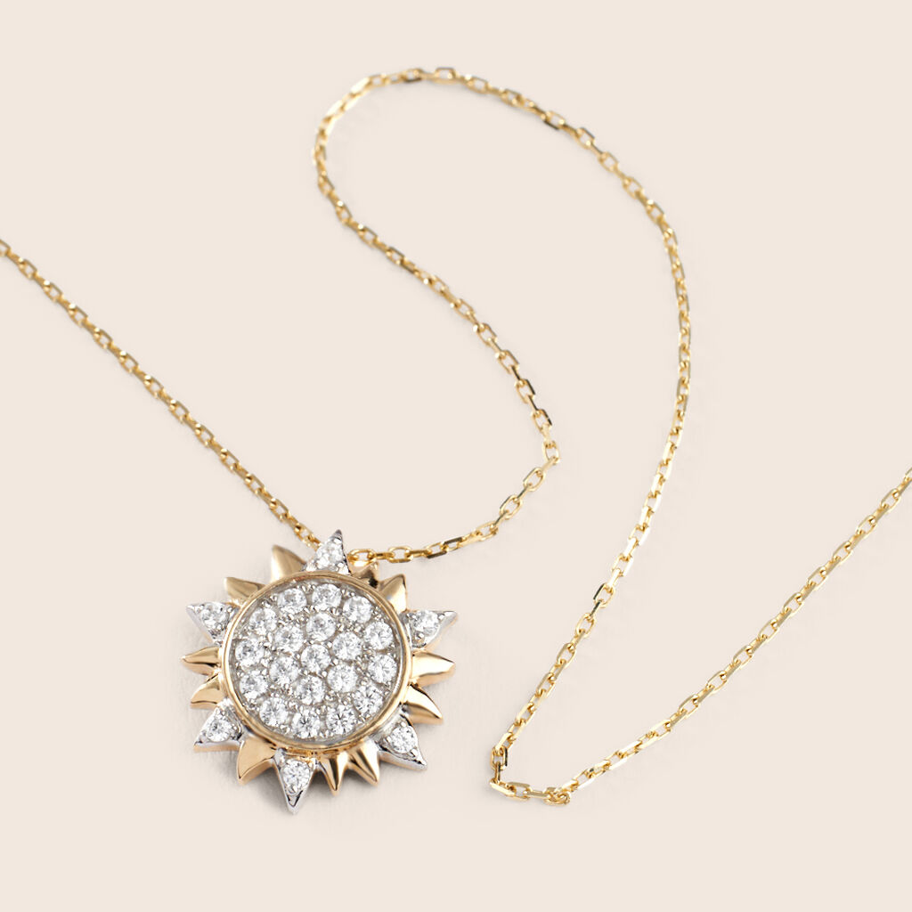 Collana Claire Oro Giallo Cubic Zirconia - Collane Donna | Stroili