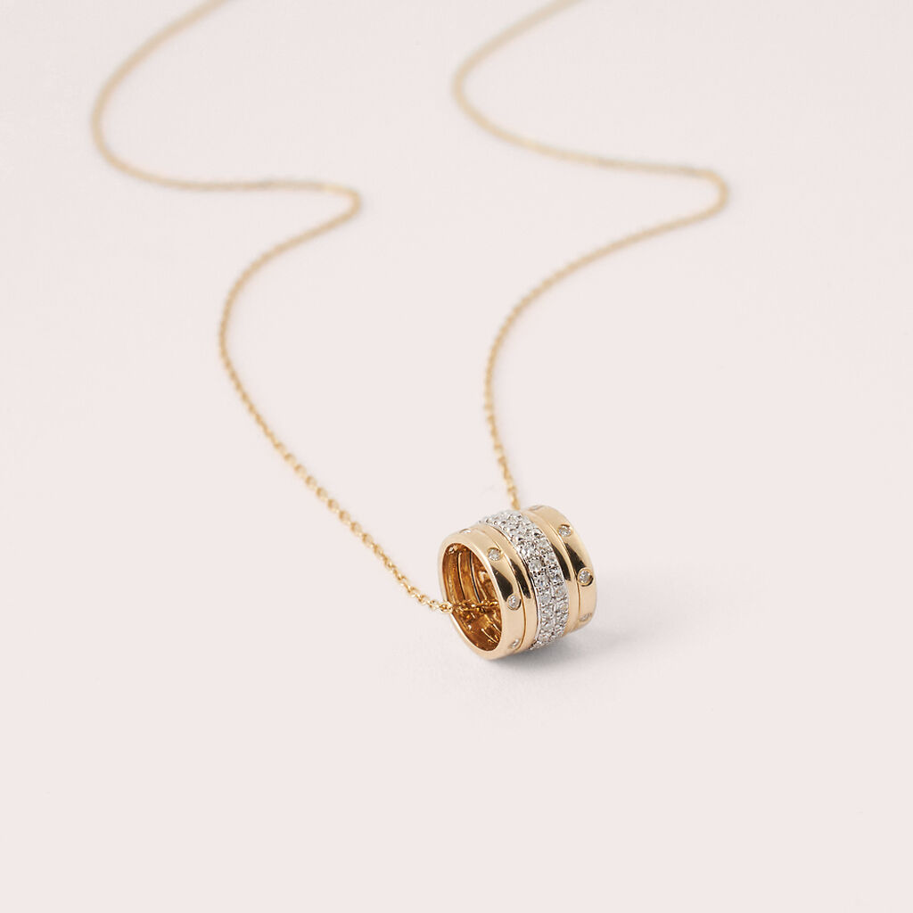 Collana Sophia Oro Giallo Diamante - Collane Donna | Stroili
