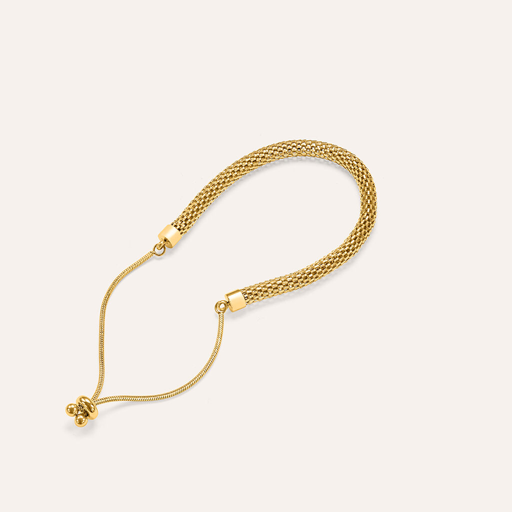 Bracciale Lady Code Acciaio Dorato - Bracciali Donna | Stroili