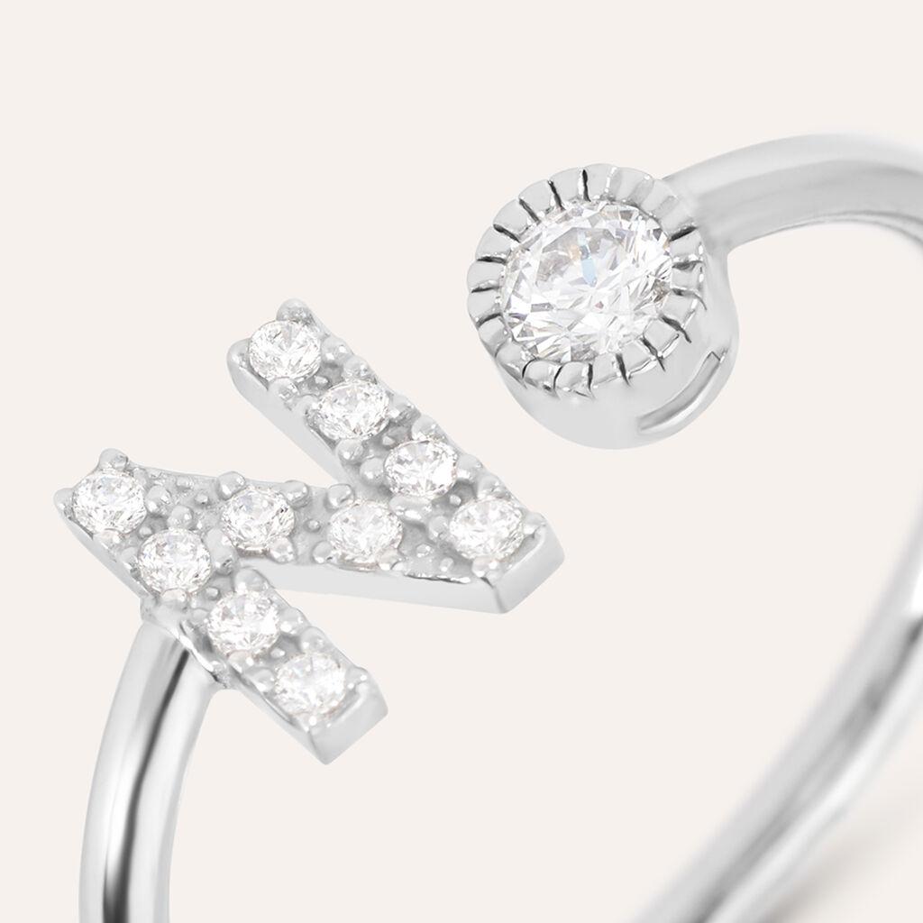 Anello Fantasia Silver Moments Argento Rodiato Cubic Zirconia