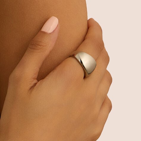 Anello Fascia Moonlight Acciaio - Anelli Moderni Donna | Stroili
