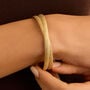 Bangle Radiance Acciaio Dorato