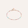 Bracciale Silver Collection Argento Rosa Pietra sintetica