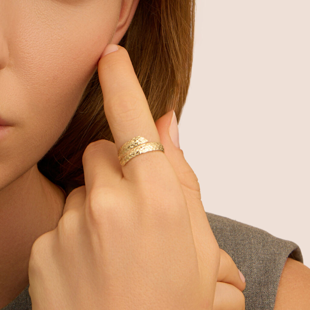 Anello Fascia Isabelle Oro Giallo