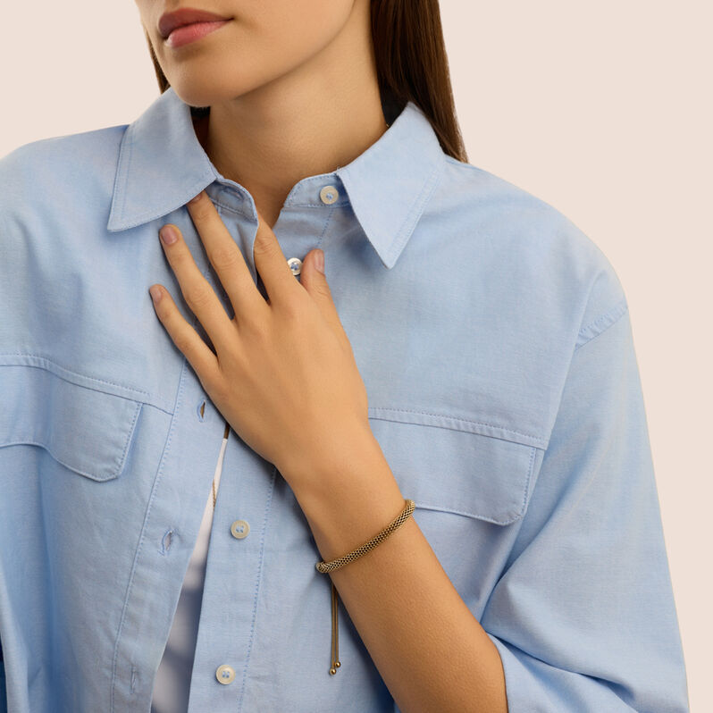 Bracciale Radiance Acciaio Dorato - Bracciali Donna | Stroili