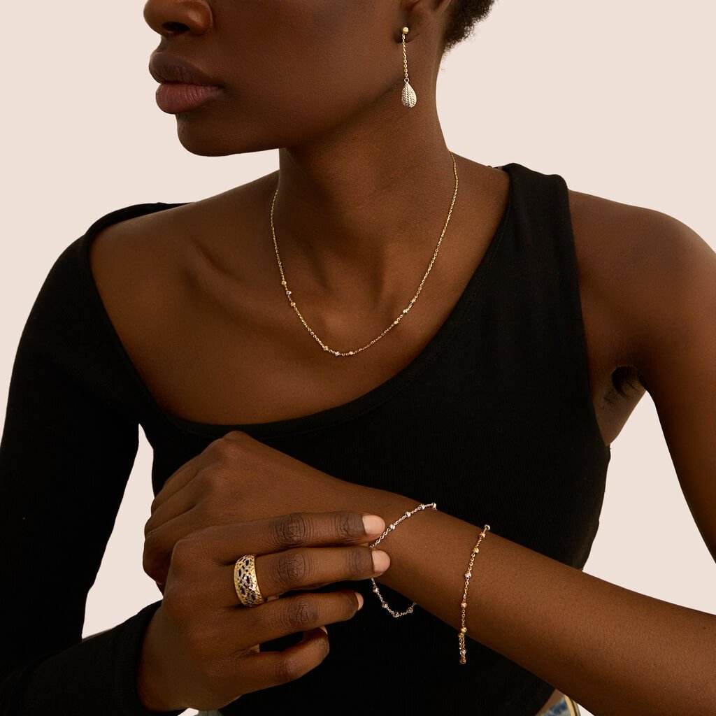 Collana Isabelle Oro Tricolore - Collane Donna | Stroili