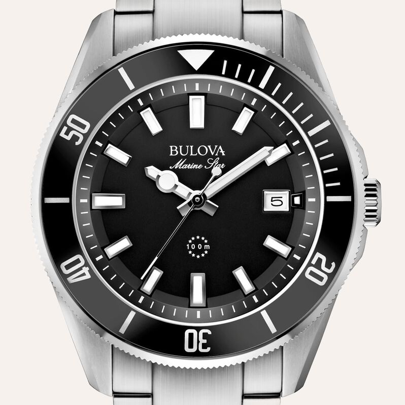 Orologio Al Quarzo Bulova Marine Star 98b203 - Orologi con Datario Uomo | Stroili