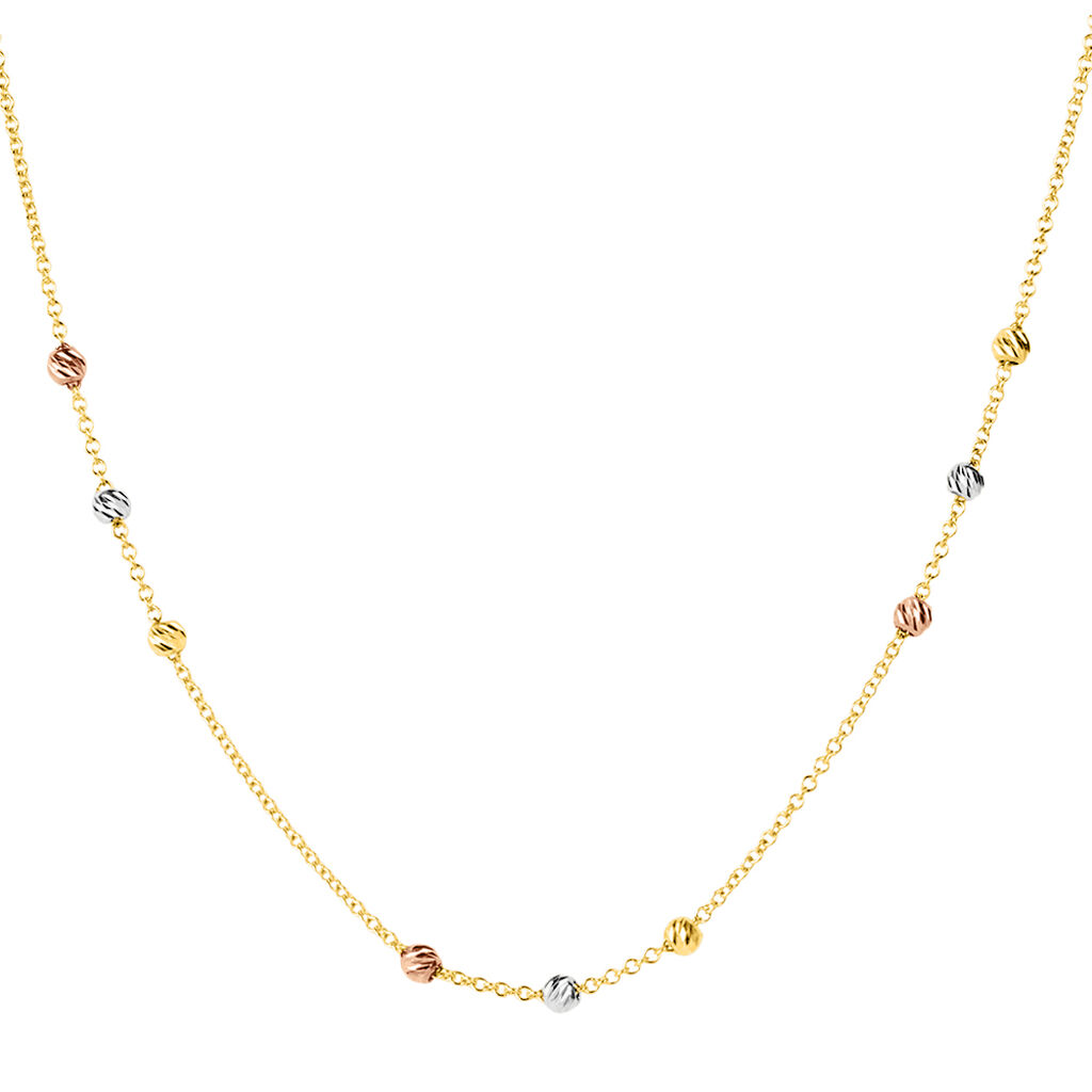Collana Golden Lover Oro Tricolore - Collane Donna | Stroili