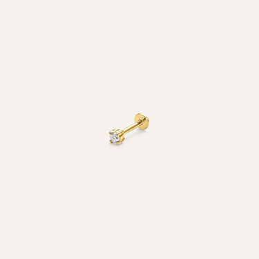 Piercing Orecchio Diamade Glam Oro Giallo Diamante Lab-Grown