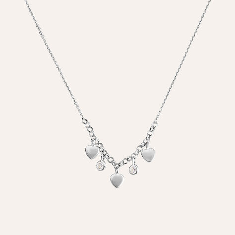 Collana Silver Collection Argento Rodiato Cubic Zirconia - Collane Donna | Stroili