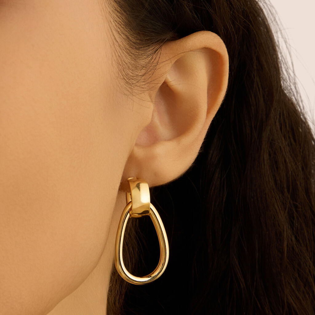 Orecchini Pendenti Gold Essence Oro Giallo - Orecchini Pendenti Donna | Stroili
