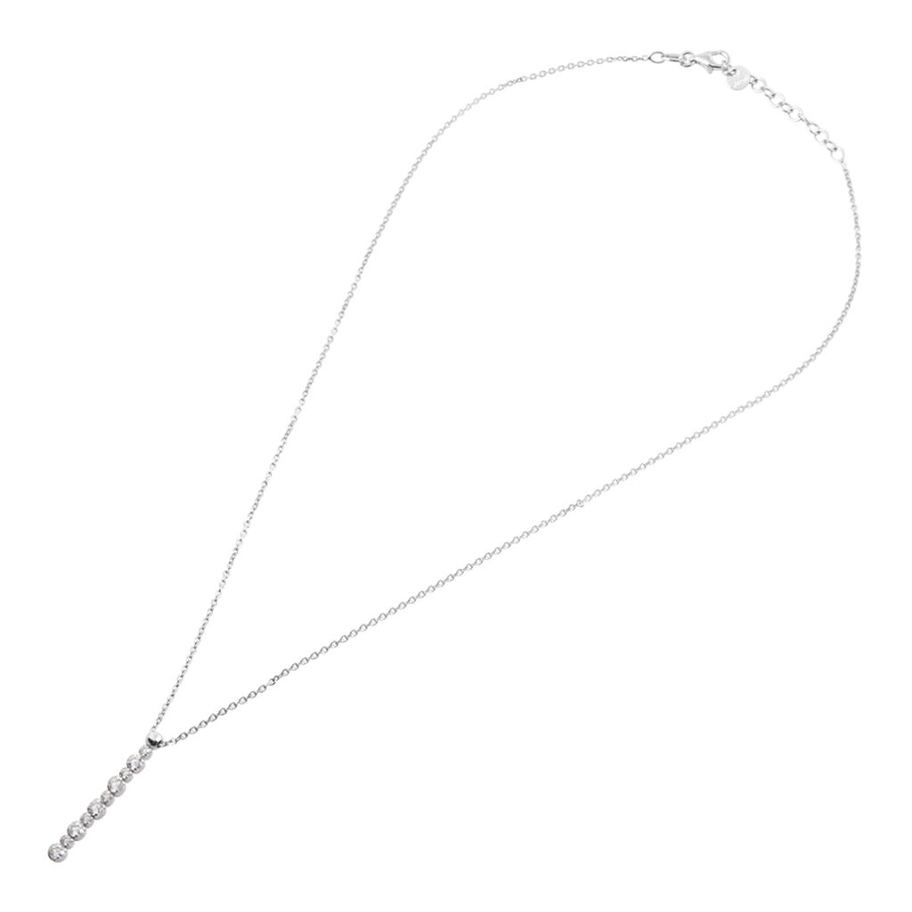 Collana Silver Elegance Argento Rodiato Cubic Zirconia