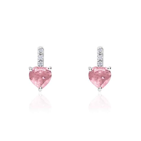 Orecchini Lobo Punto Luce Amélie Oro Bianco Topazio Cubic Zirconia - Orecchini a Lobo Donna | Stroili
