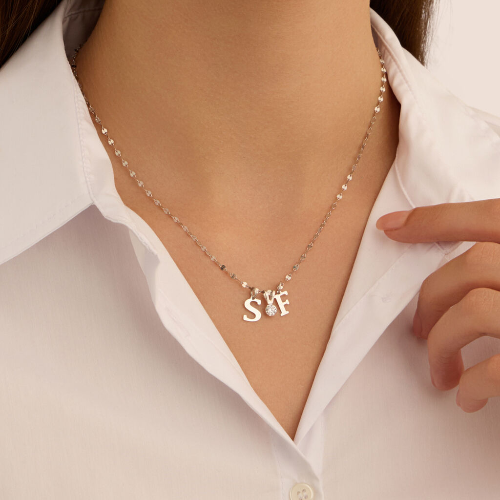 Catenina Poème Oro Bianco