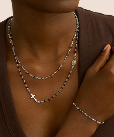 Bracciale Silver Collection Argento Rodiato Cristallo
