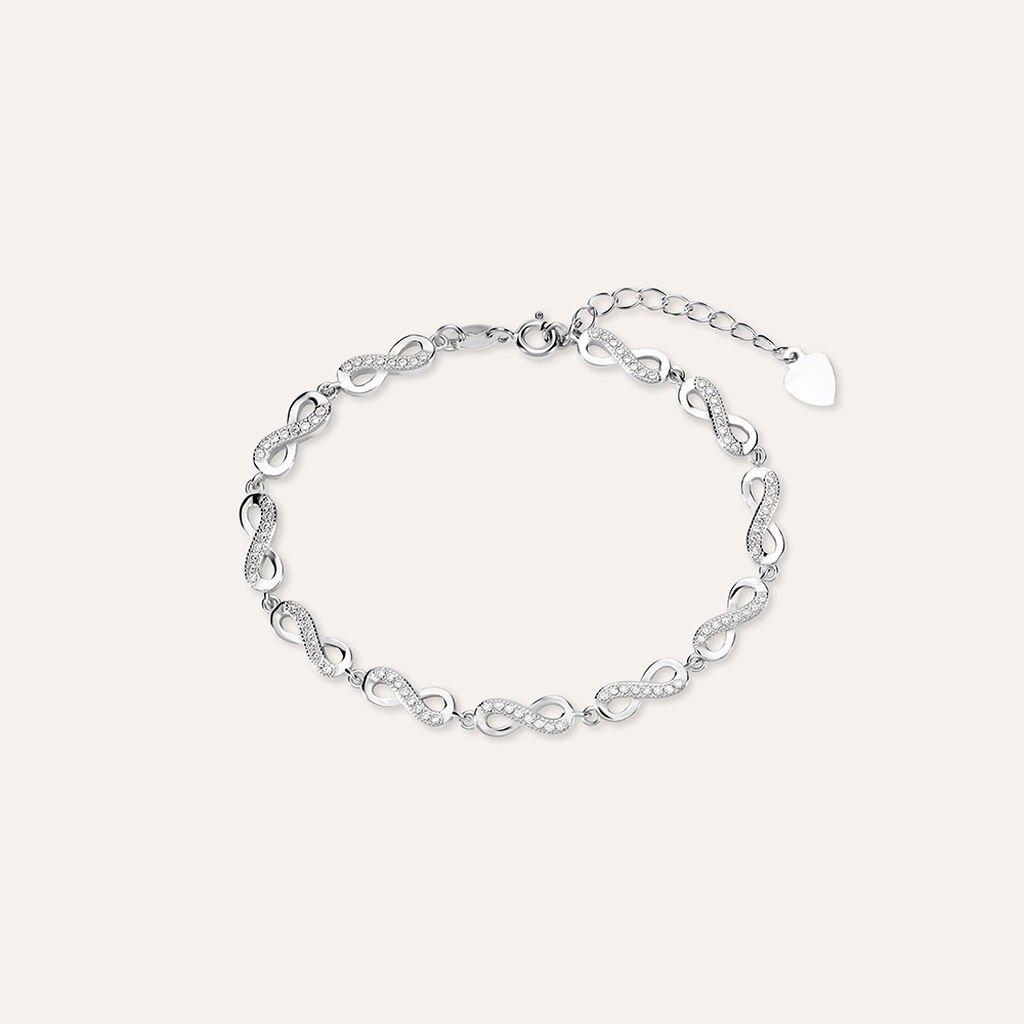 Bracciale Silver Moments Argento Rodiato Cubic Zirconia