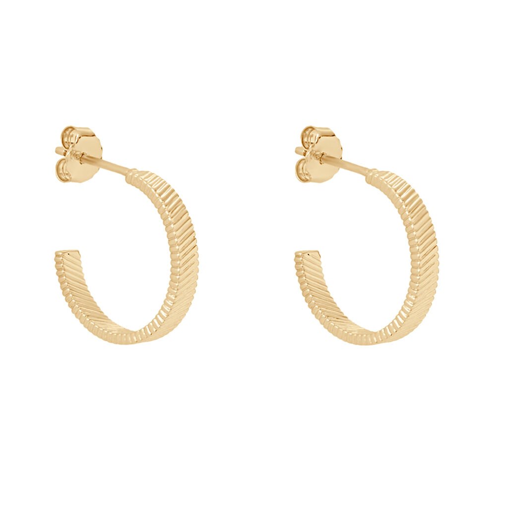 Orecchini A Cerchio Golden Dream Placcato Oro Giallo - Orecchini a Cerchio Donna | Stroili