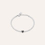 Bracciale Tennis Lady Chic Acciaio Cristallo