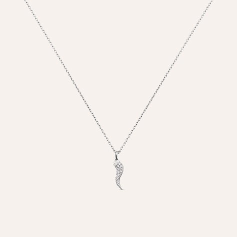 Collana Sophia Oro Bianco Diamante - Collane Donna | Stroili