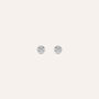 Orecchini Lobo Punto Luce Silver Elegance Argento Rodiato Cubic Zirconia