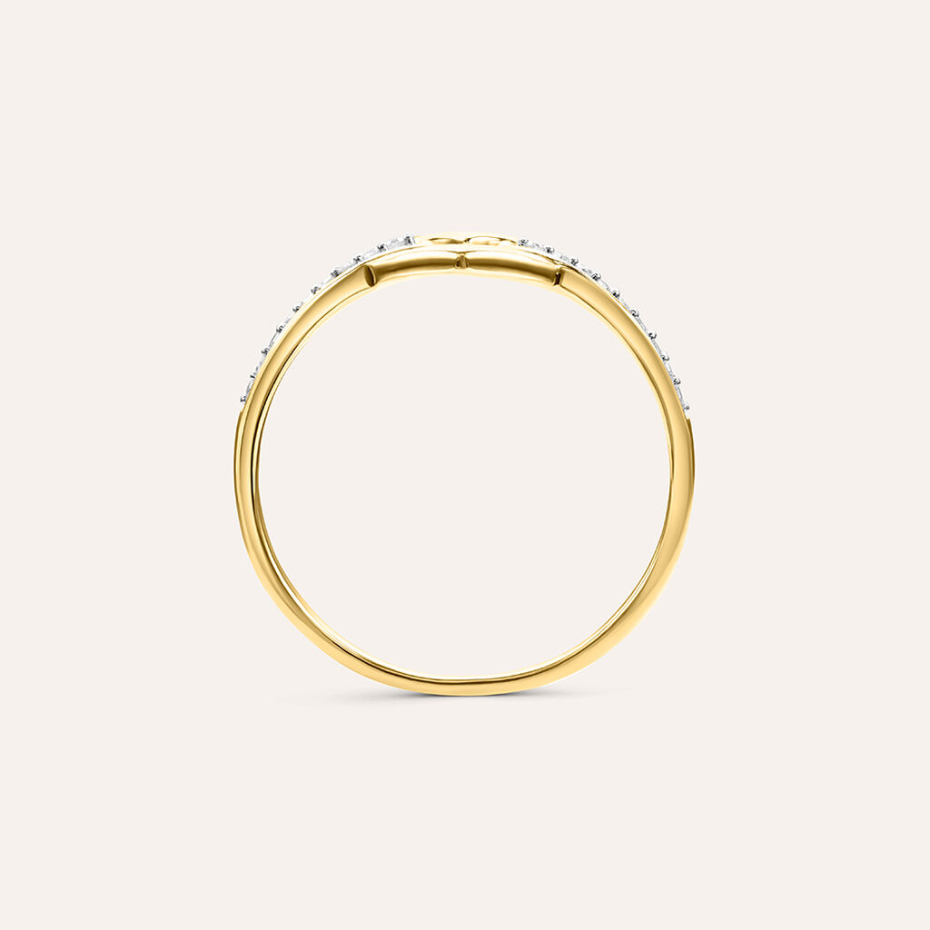 Anello Fantasia Sophia Oro Giallo Diamante - Anelli con Pietre Donna | Stroili