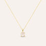 Collana Punto Luce Amélie Oro Giallo Quarzo