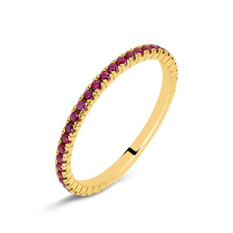 Anello Eternity Claire Oro Giallo Cubic Zirconia - Anelli Eternity Donna | Stroili