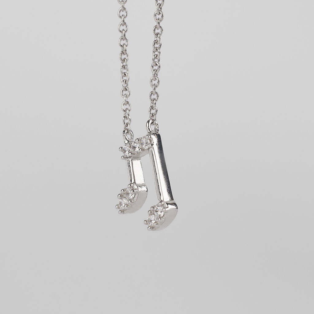 Collana Silver Moments Argento Rodiato Cubic Zirconia - Collane Donna | Stroili